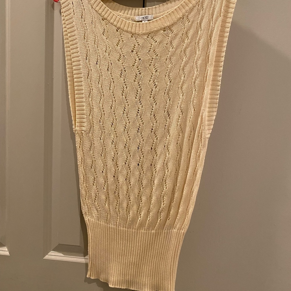 Cache knit shirt